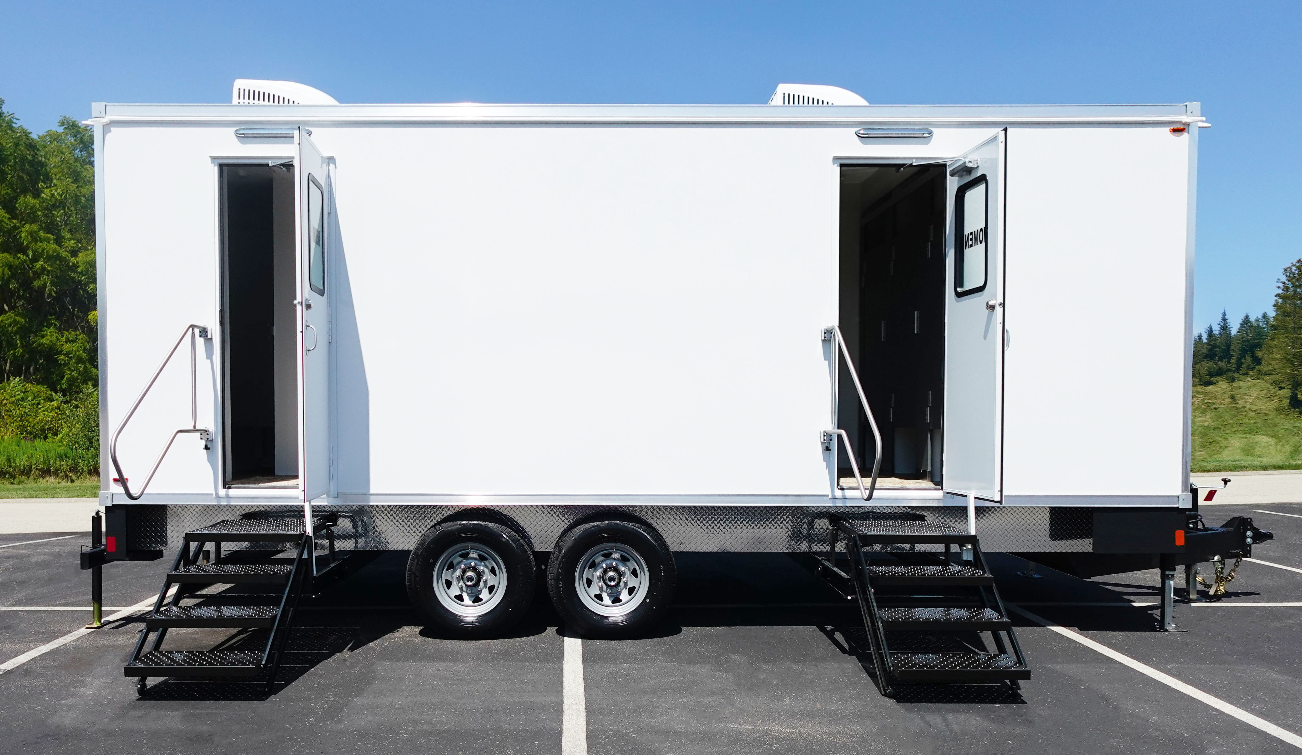 The Lavatory Denver restroom trailer rentals luxury fleet