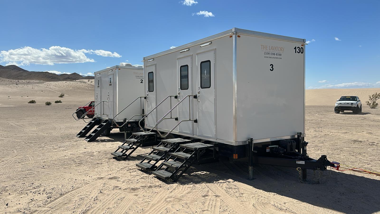 Real camping & glamping deployment by The Lavatory Denver
