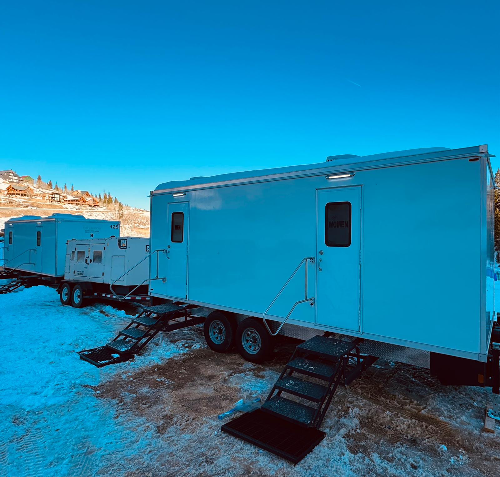 Real camping & glamping deployment by The Lavatory Denver