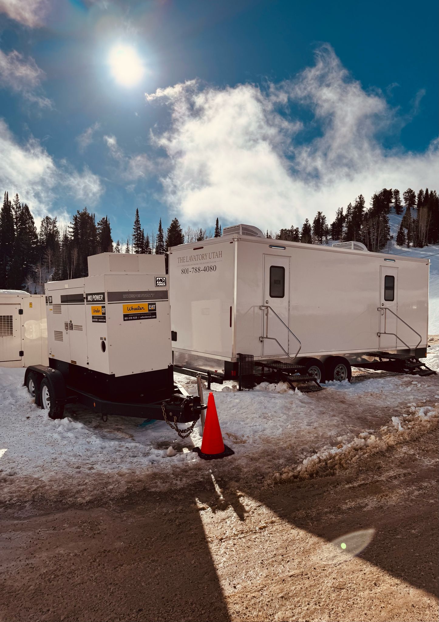 Real camping & glamping deployment by The Lavatory Denver