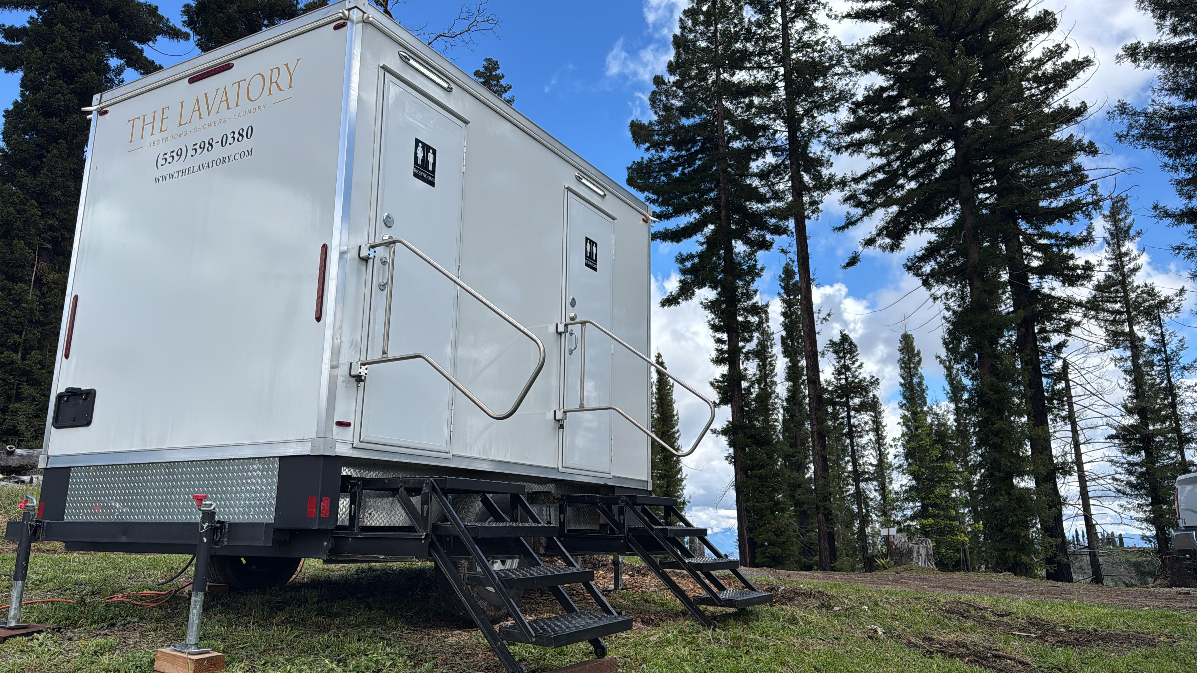 Real camping & glamping deployment by The Lavatory Denver