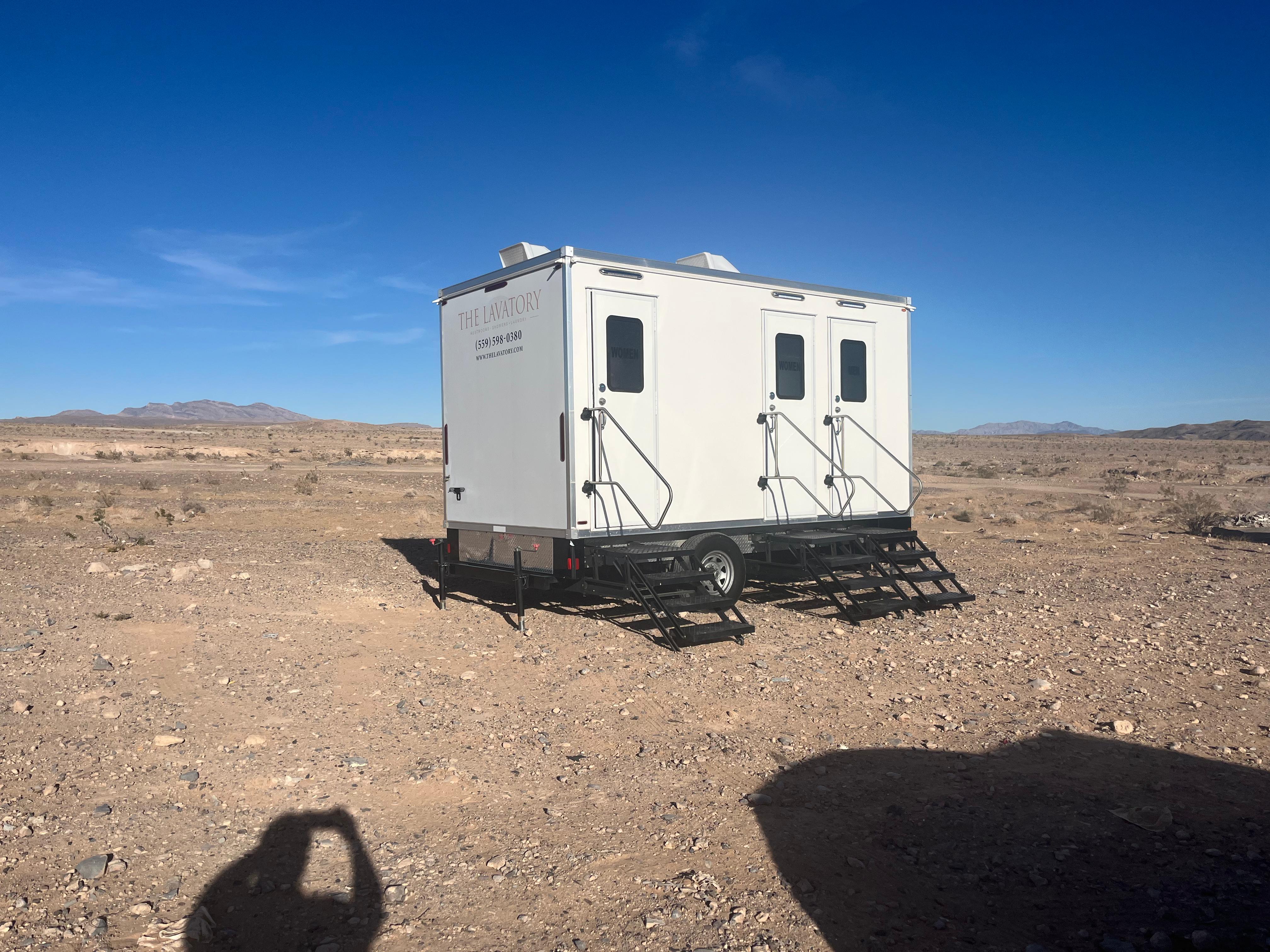 Real camping & glamping deployment by The Lavatory Denver