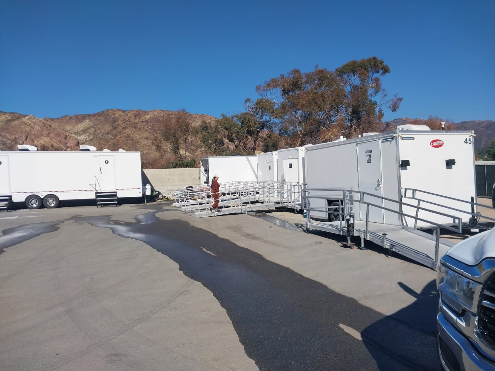 Real large outdoor events deployment by The Lavatory Denver