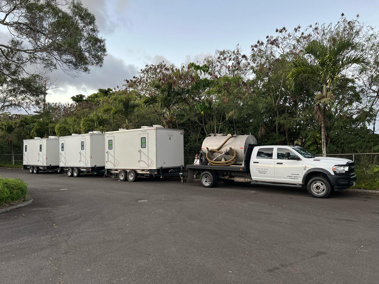 Real large outdoor events deployment by The Lavatory Denver